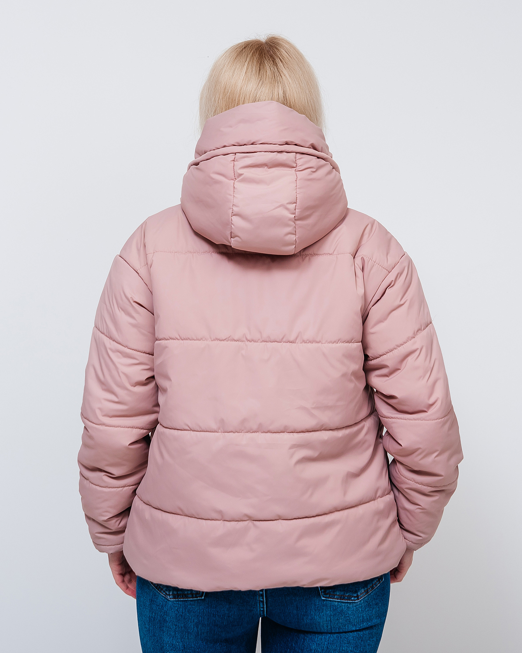 Зимова жіноча куртка рожевого кольору Тахо батал